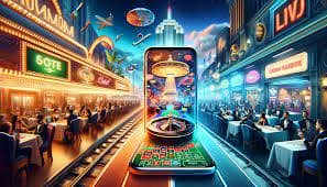 Studio live-dealer Evolution Gaming dengan multi-kamera profesional dan dealer bersertifikat